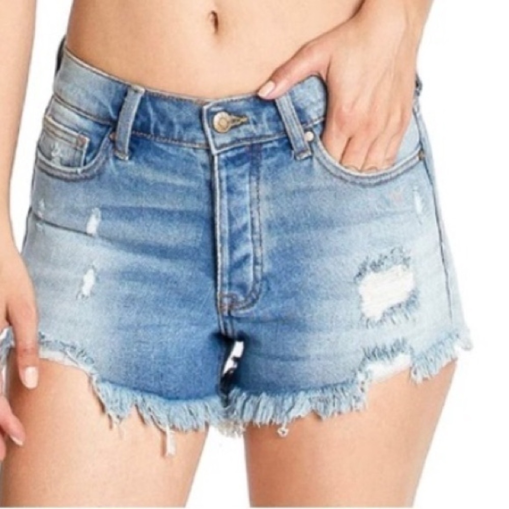 Kendall & Kylie The Icon Denim Shorts 0 / 24